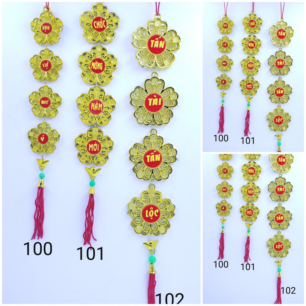 DÂY BÔNG MAI CHUỖI TRANG TRÍ TẾT - VL100.1.2