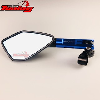 Kính trái chiếu hậu - Màu xanh Blue SaigonTuning