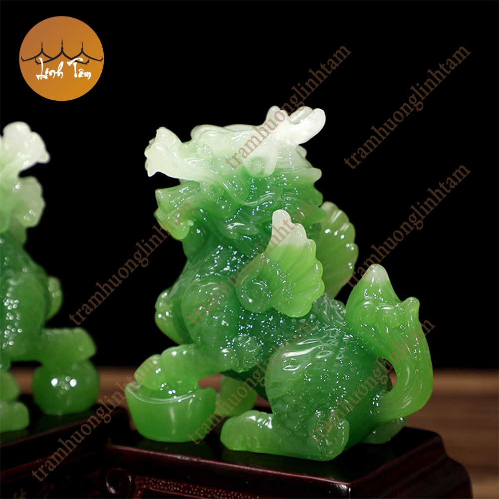 Tượng kỳ lân phong thủy kì lân trấn trạch vật phẩm phong thủy