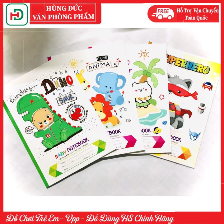Vở ô ly Baby 48 trang  Hải Tiến 1367