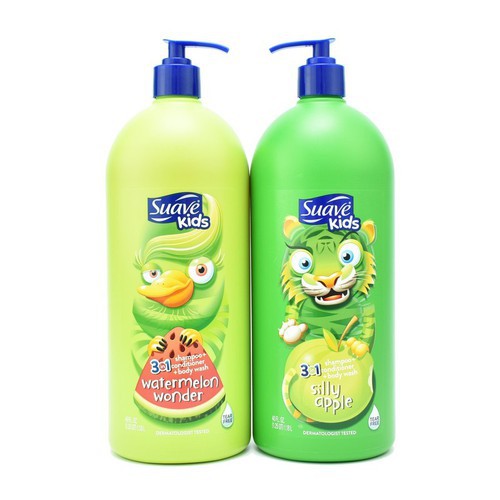 Sữa Tắm Gội Trẻ Em Suave Kids - 1.18L