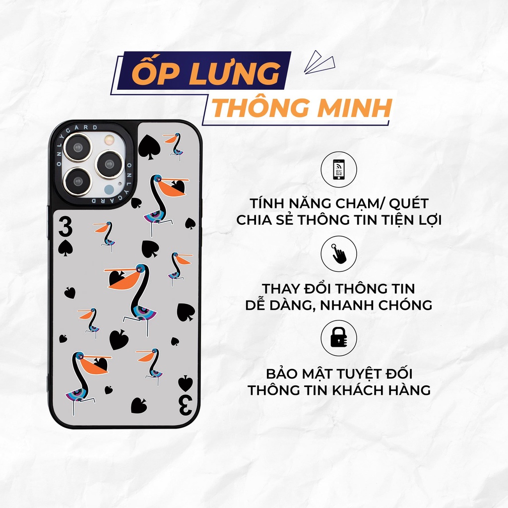 Ốp lưng thông minh ONLYCASE_3 BICH_14/Dành cho các dòng IPhone 7/7plus/8/8plus/x/xr/xs/11/12/13/pro/promax