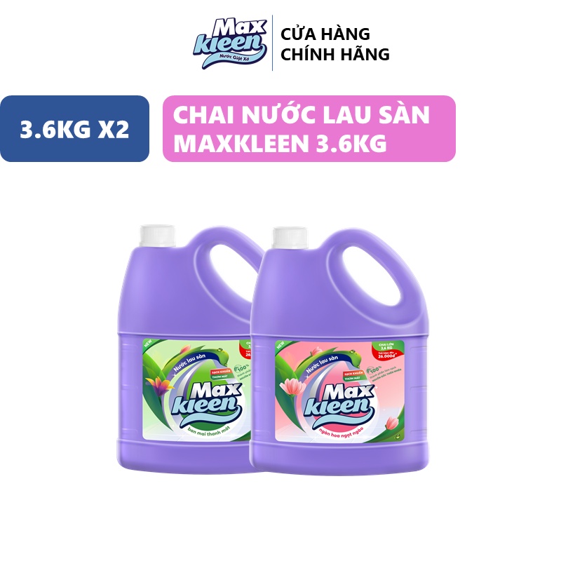 Chai Nước Lau Sàn MaxKleen 3.6kg