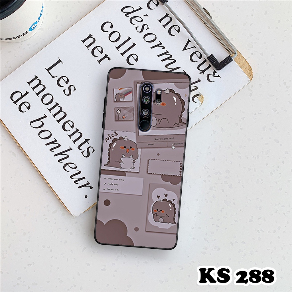 Ốp lưng Xiaomi Redmi Note 8 - Xiaomi Redmi Note 8 Pro - Ốp in hình khủng long,dinosaur, chất liệu TPU chống va đập