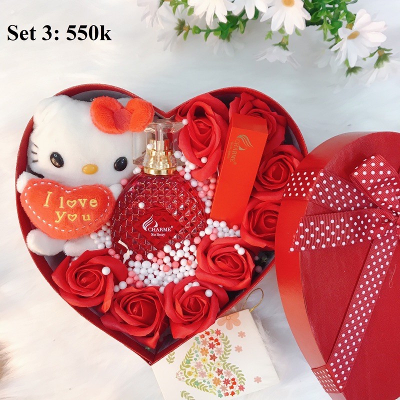Quà Tặng 8/3, Combo 03: Son + Nước hoa