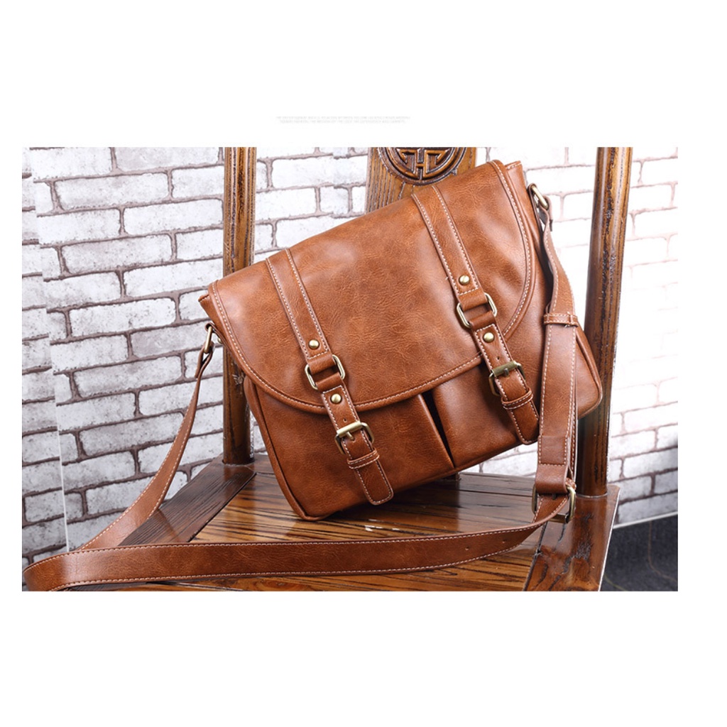 Túi đeo chéo nam đa chức năng thời trang cao cấp phong cách mới