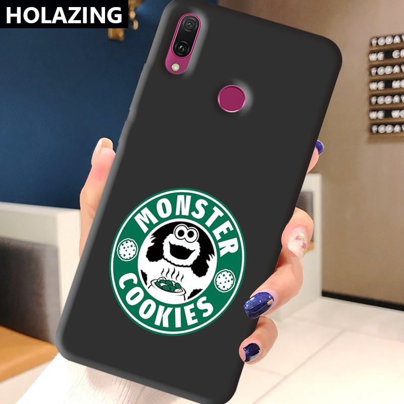 Huawei Y8P Y7 Y6 Pro 2019| Y5 | Y9 Prime 2019 Mate 30 40 Pro 20 Y9S Candy Color Phone Cases vỏ điện thoại Cookie Monster Sailor Moon Coffee Soft Silicone Cover