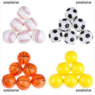 GIA 6Pcs 6.3Cm Childrens Vent Balls Soccer Stress Balls For Stress Relief Ball Games