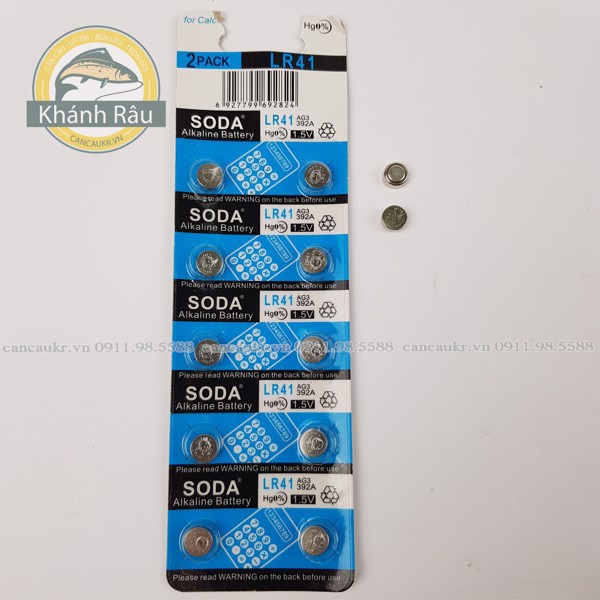 PIN TRÒN LẮP VÀO PHAO LỤC CÂU ĐÊM