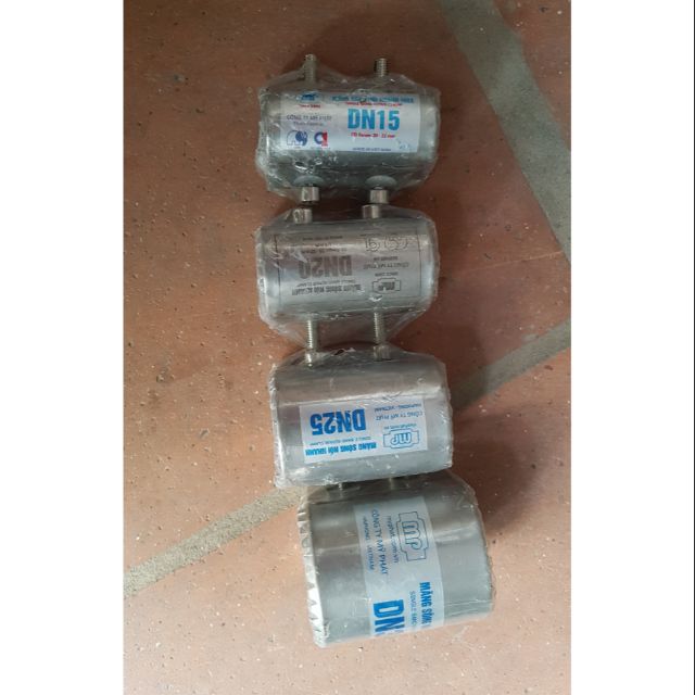Cổ dê , đai xiết inox sửa chữa ống nhựa pvc phi 27