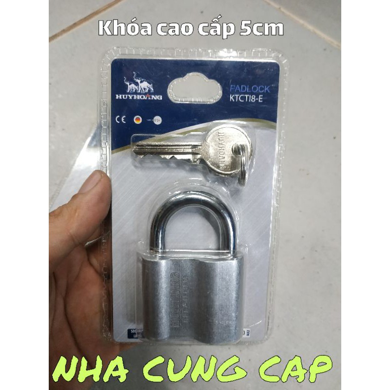 Ổ KHÓA CAO CẤP SIZE 5CM NHÔM MÁY BAY SIÊU BỀN