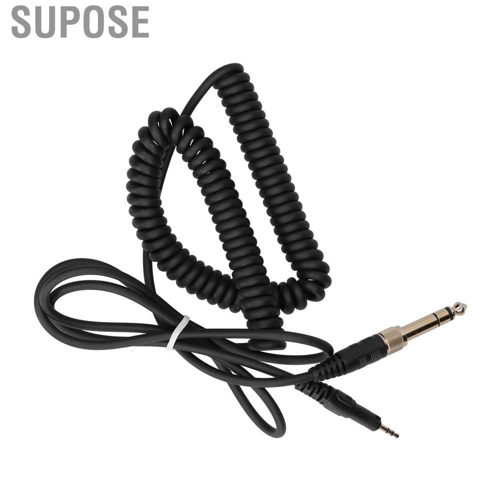 Supose Stretchable Spring Headphone Audio Cord Replacement for Audio‑Technica ATH‑M50X M40X