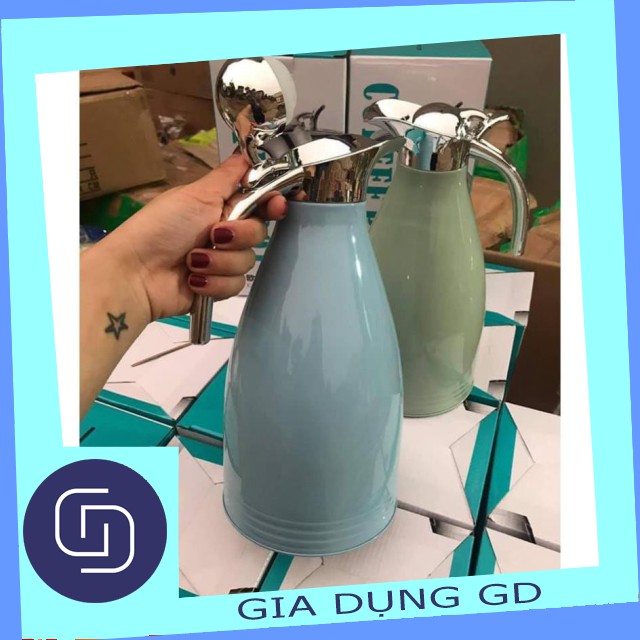 BÌNH GIỮ NHIỆT INOX 2 LÍT MẪU MỚI SIÊU XỊN VÀ SANG CHẢNH , GIỮ NÓNG, LẠNH THA HỒ ĐỰNG NƯỚC TIỆN DỤNG