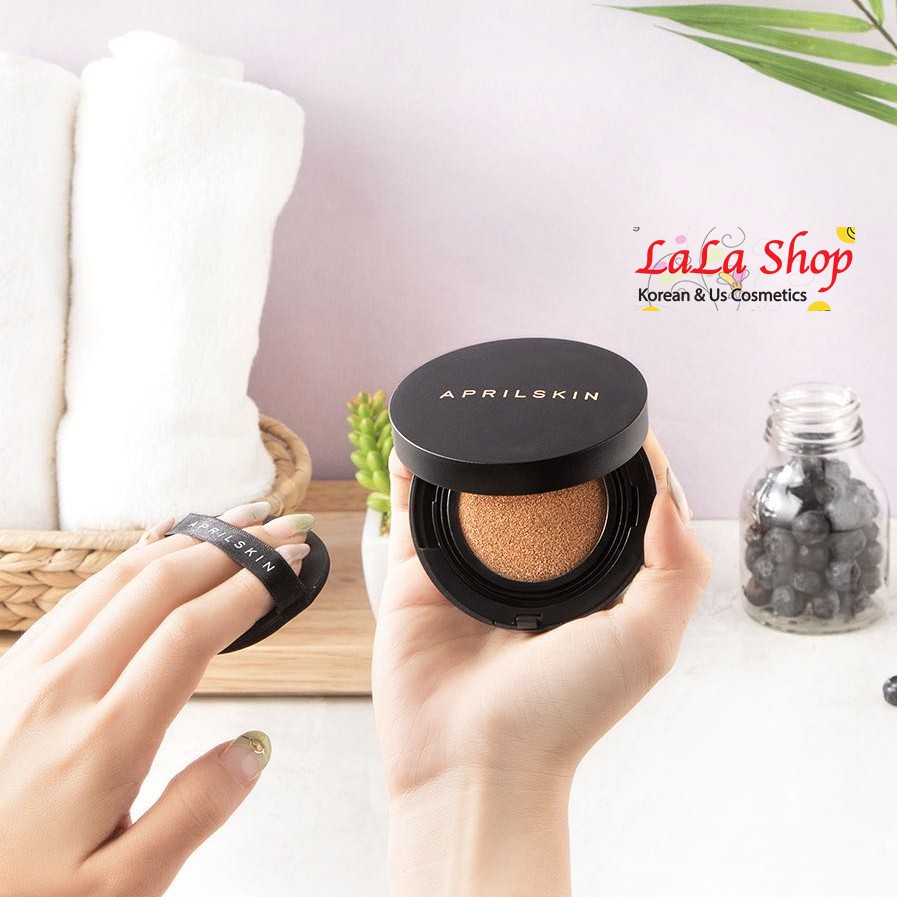  Phấn Nước April Skin Black Magic Snow Cushion SPF 50+ PA+++ | BigBuy360 - bigbuy360.vn
