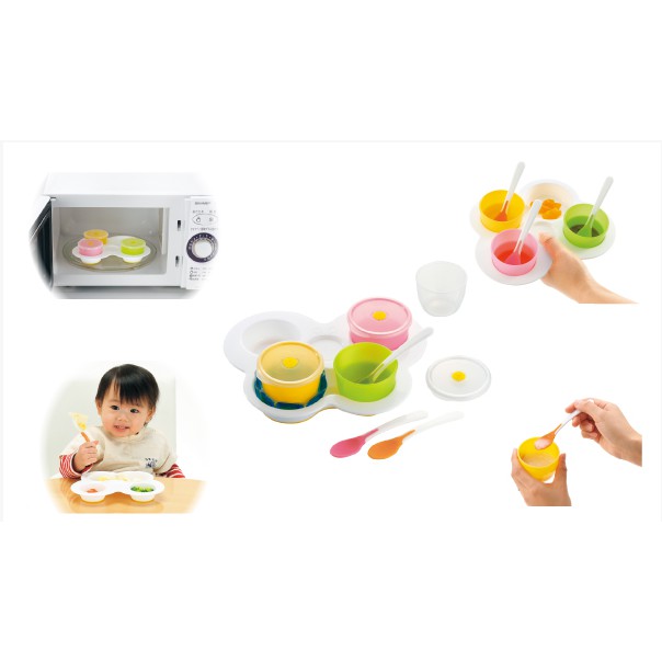 [CHÍNH HÃNG] BỘ ĂN DẶM KHỞI ĐẦU RICHELL
