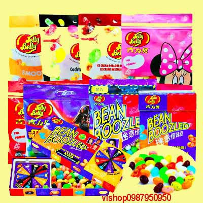 [7 loại- MÙA 5] Kẹo thối Bean Boozled hộp lớn vòng xoay