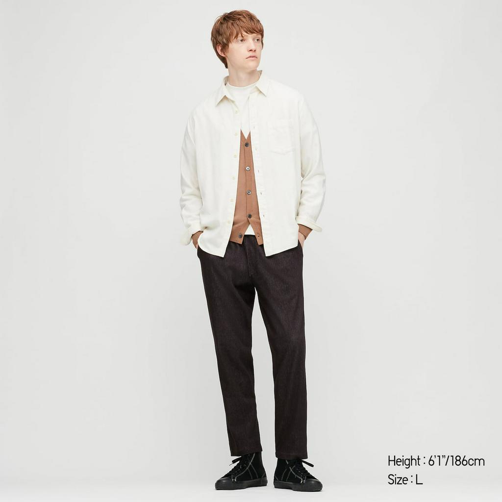 Quần dài nam UniQlo-Quần UniQlo Jersey Dáng Relax Dài Đến Mắt Cá