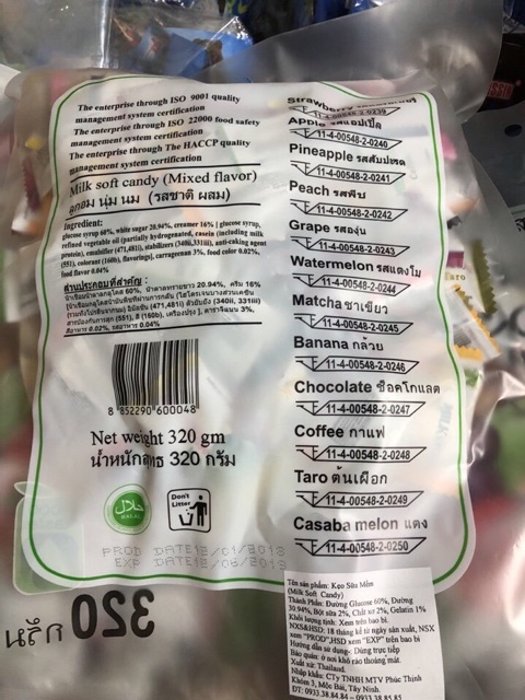 Kẹo dẻo Thái Lan Danson | BigBuy360 - bigbuy360.vn