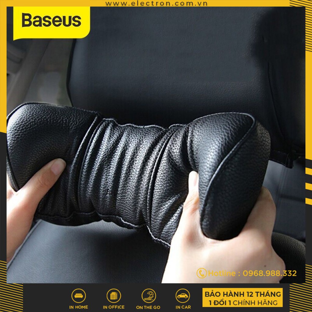 Gối tựa đầu chống mỏi vai, cổ dùng trên xe hơi Baseus First Class Car Headrest