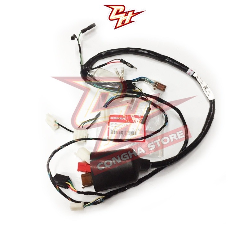 Dây điện chính HONDA Wave anpha / RS / S _(32100KTL640)_2D 2B