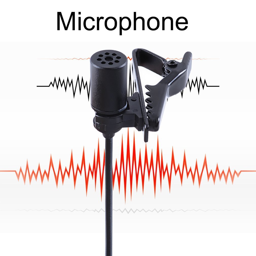 Micro gài áo , Mic thu âm cho điện thoại, máy ảnh Boya By-M1 , dài 6m