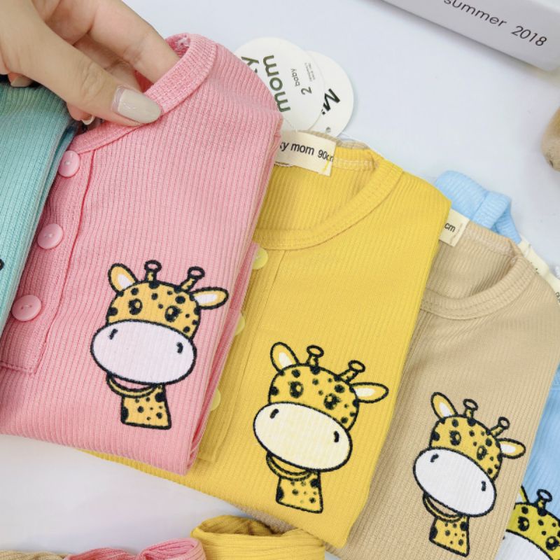 {5-15kg} Bộ len tăm dài tay cho bé trai/bé gái (được chọn mẫu)