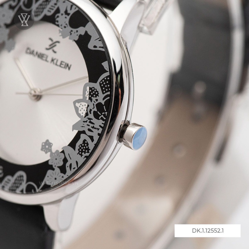 Đồng Hồ Quartz Nữ Daniel Klein WATCHSTORE DK.1.12552.1 Mặt Kính Khoáng 35mm, Dây Da Và Vỏ Thép