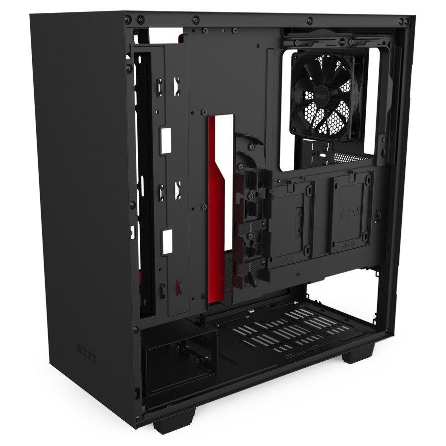 VỎ CASE NZXT H510 ĐEN/ ĐỎ (Mini-ITX, MicroATX, ATX)