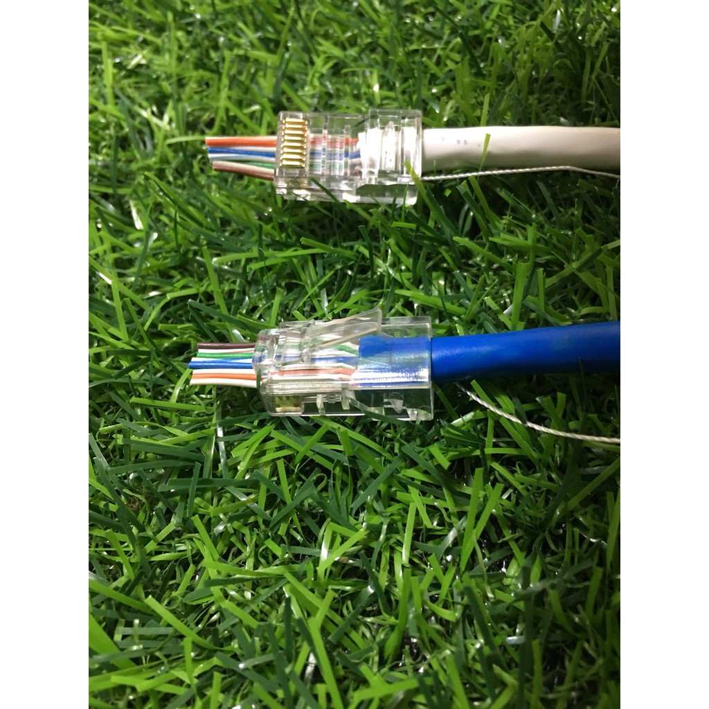 Kìm bấm mạng xuyên thấu  - Tặng kèm 10 hạt RJ45 xuyên thấu
