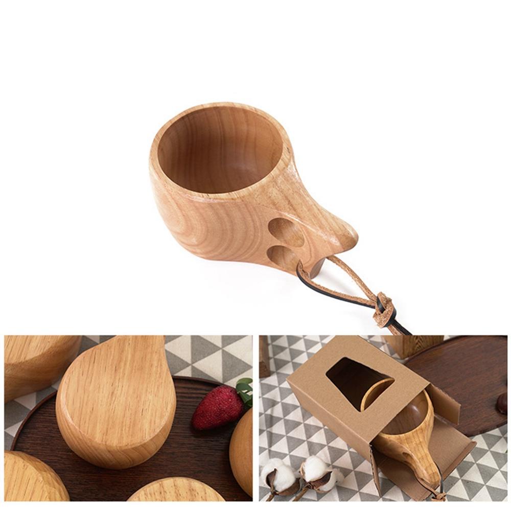 Cốc Uống Nước Bằng Gỗ Tự Nhiên handmade