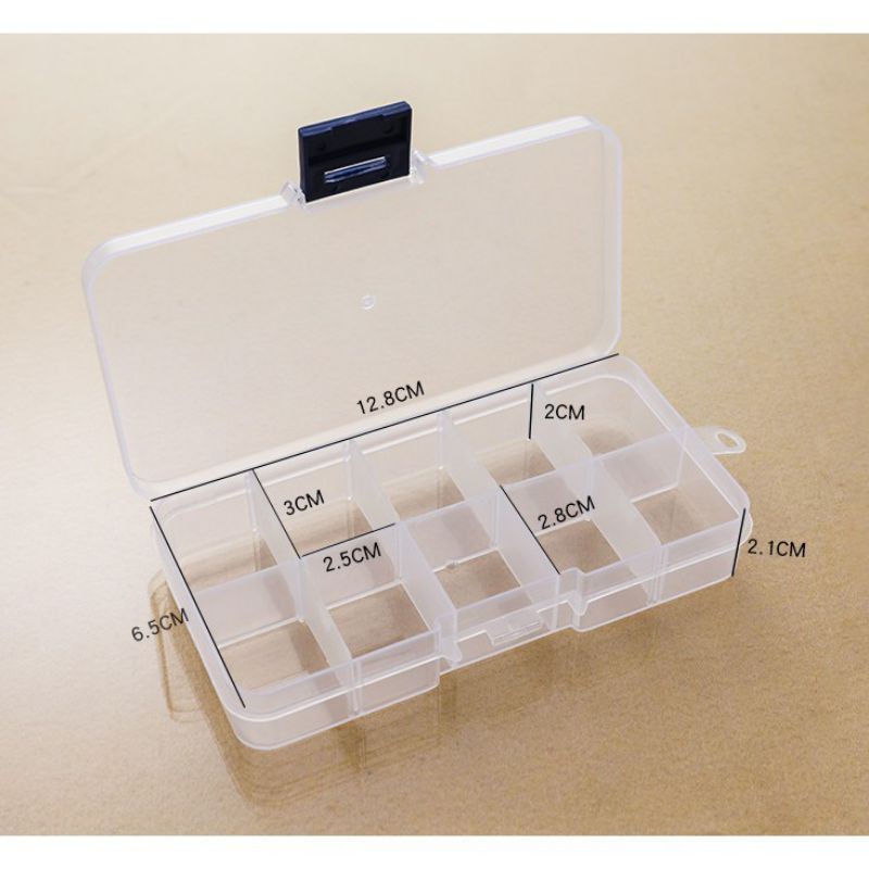 Hộp Đựng Đồ Trang Sức Nữ Trang 10 Ngăn Tiện Lợi