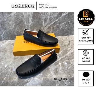 Giày lười nam siêu cấp, Giày lười nam da bò cực sang - BIN SHOP