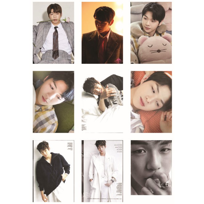 Lomo card ảnh Wanna One - Kang Daniel Magazine Full 54 ảnh