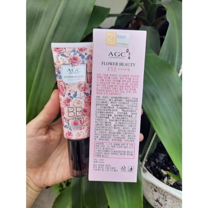 Kem nền - bb cream - che khuyết điểm AGC FLOWER BEAUTY