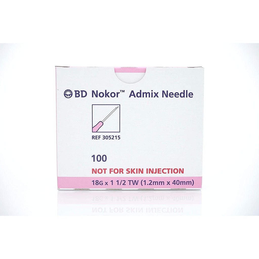 Kim Nokor 18G tách đáy sẹo rỗ có hướng dẫn với prp hàng nhập khẩu