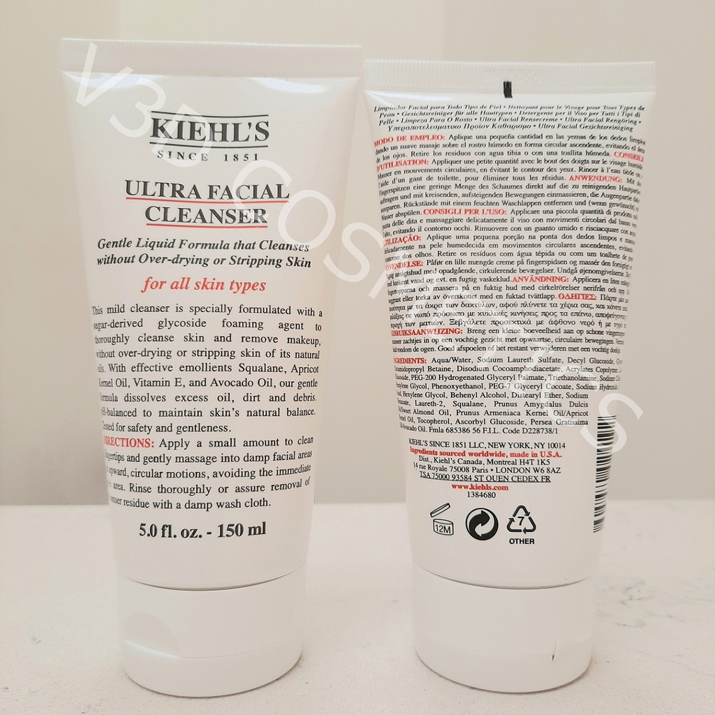 Sữa rửa mặt KIEHL'S - Ultra Facial Cleanser