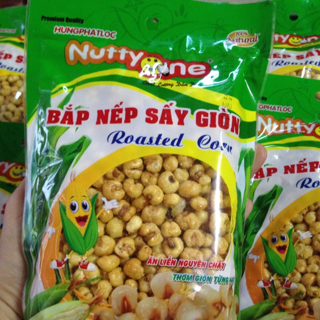 Ngô nếp sấy giòn