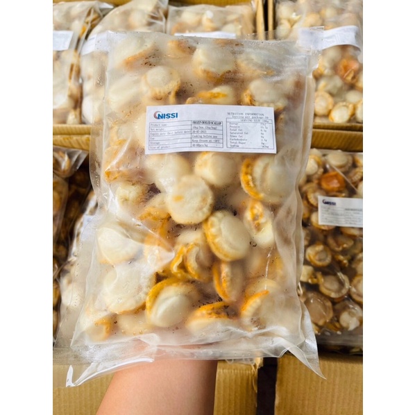 Giá sỉ - Cồi Sò Điệp Hấp - Hải sản Kỳ Hà