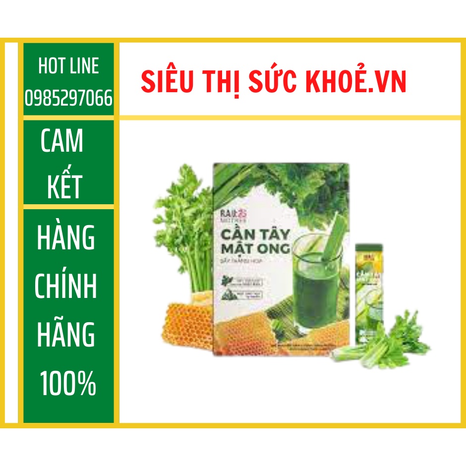 Bột cần tây mật ong [CHÍNH HÃNG]  BỘT CẦN TÂY MẬT ONG MOTREE - DÁNG ĐẸP NUỘT NÀ CHỈ 2 GÓI/N