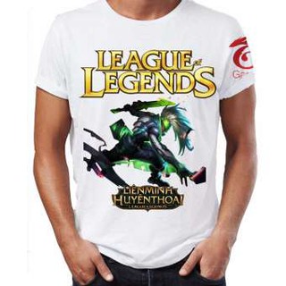 Áo thun Liên minh huyền thoại 3D Ekko Skin Siêu Phẩm Chữ Vàng