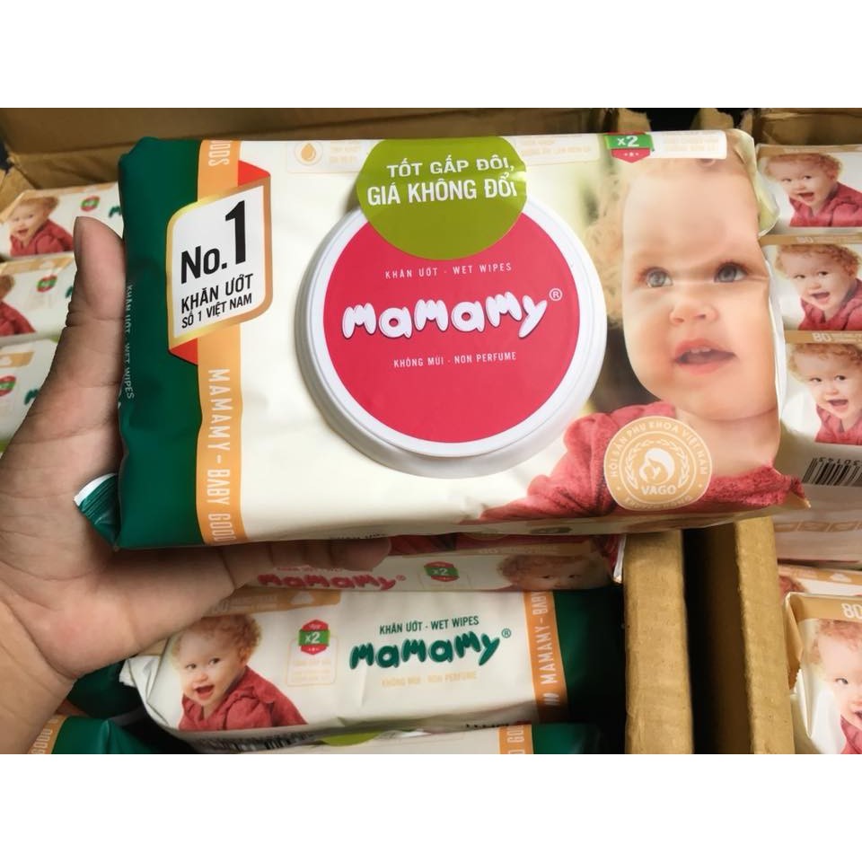 8 Gói Mamamy 100 tờ (tặng kèm 2 chai dầu tắm)