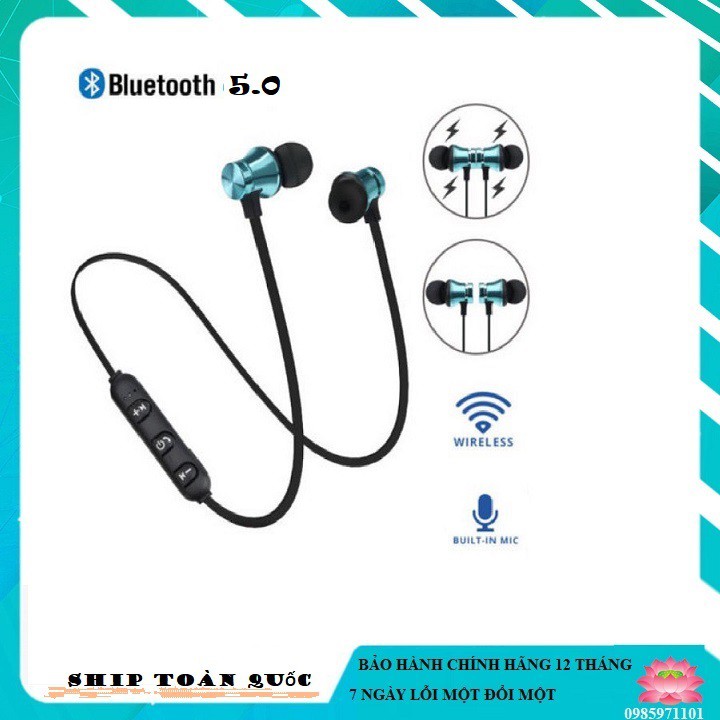 Tai nghe không dây bluetooth Sport headset nghe nhạc cực đã