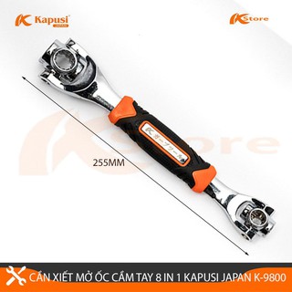 Cần mở ốc tự động 8 in 1 kapusi japan k-9800