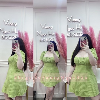 Đầm xốp nhún ngực xòe bigsize vương ngọc hân