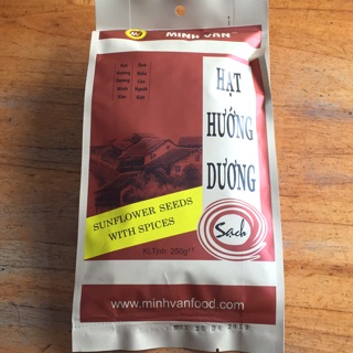 Hạt hướng dương ngọt Minh văn