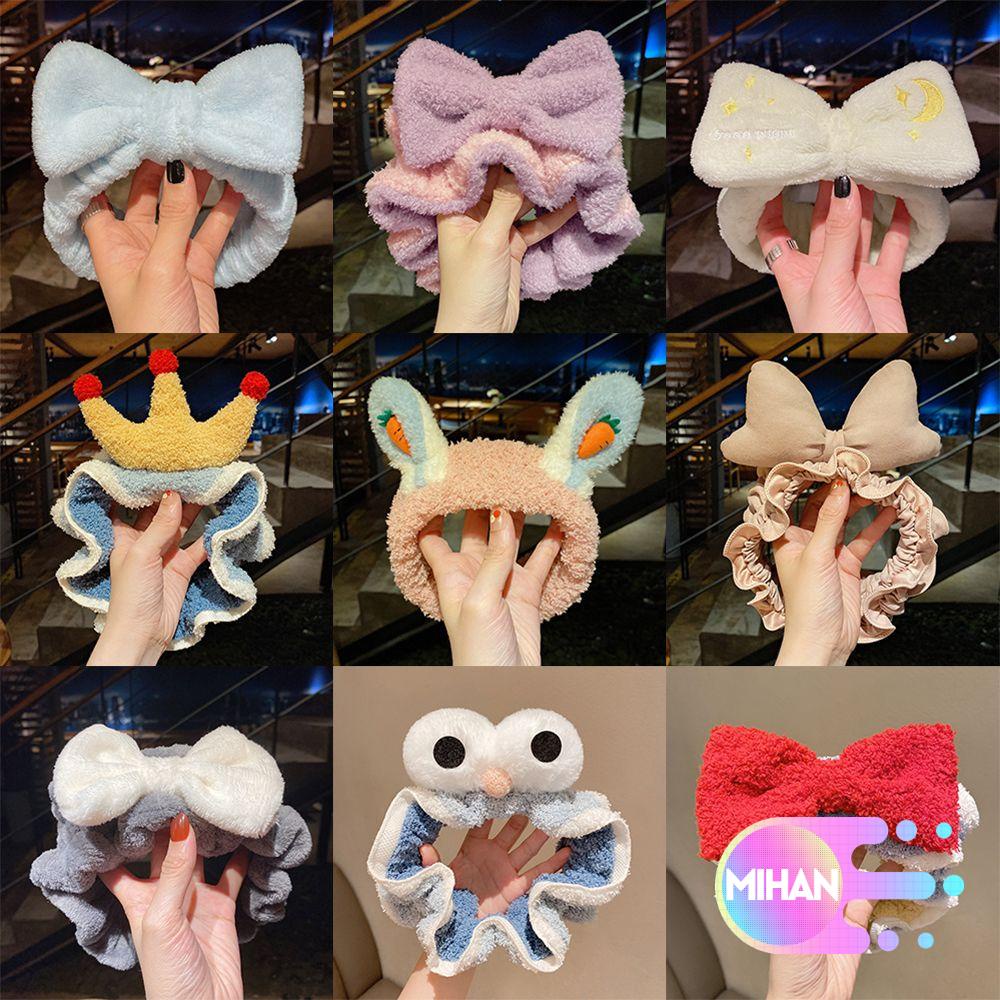 Băng Đô Cài Tóc Bằng Vải Bông Co Giãn Chống Trượt Phong Cách Hàn Quốc Cho Nữ