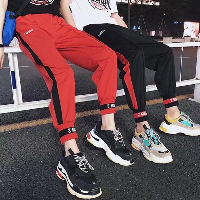 Quần Nỉ Ống Ôm Jogger