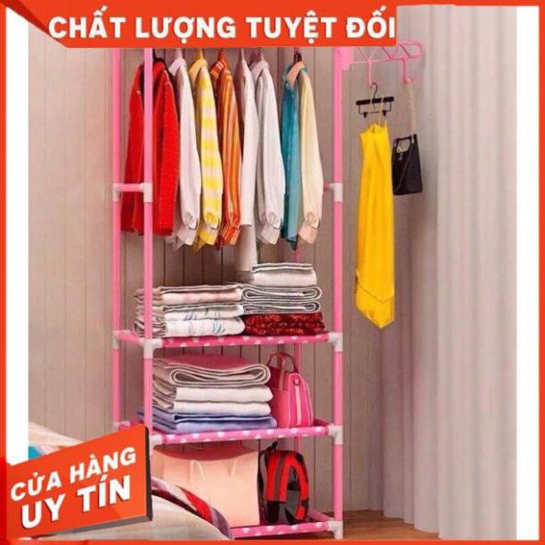 Kệ treo quần áo tiện lợi, kệ chữ H để quần áo gấp gọn