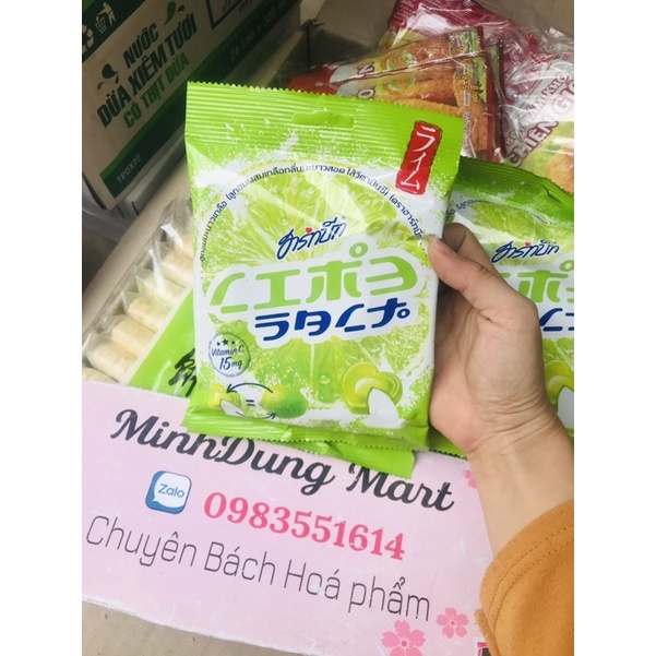 Kẹo chanh muối trái tim thái 100g