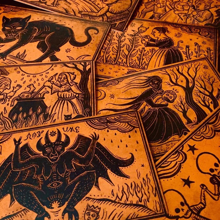 Bài Oracle of Black Enchantment Samhain Edition